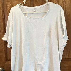 C J Banks White T Shirt